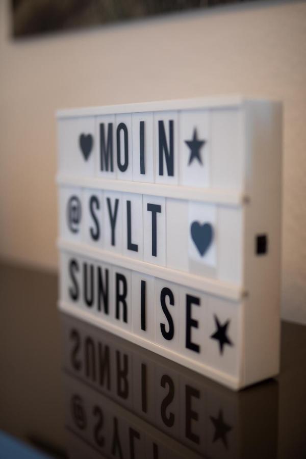 Ferienwohnung "Sylt Sunrise" Вестерланд Екстериор снимка